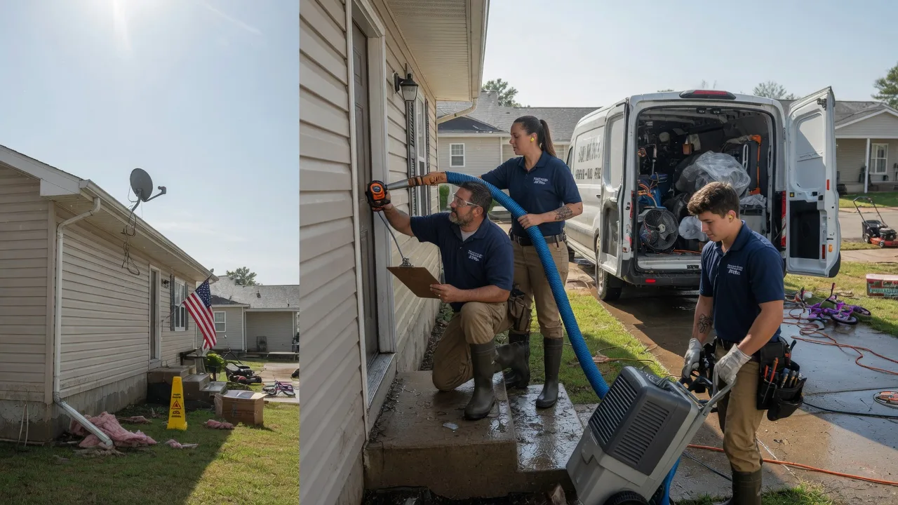 Ceiling Water Damage Restoration in Evart, MI near me